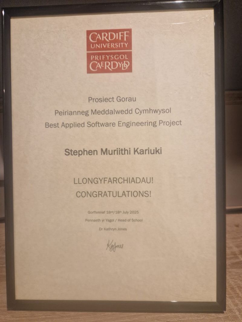 Best Project Award - Alacrity Data Sharing Platform